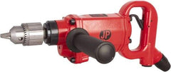 PRO-SOURCE - 1/2" Keyed Chuck - D-Handle with Side Handle, 1,200 RPM, 2.36 LPS, 5 CFM, 1 hp, 90 psi - Eagle Tool & Supply