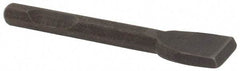 PRO-SOURCE - 1-1/2" OAL, 1/8" Shank Diam, Flat Chisel - Hex Drive, Hex Shank, Alloy Steel - Eagle Tool & Supply