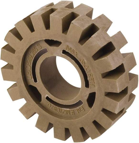 PRO-SOURCE - 4" Diam Angle & Disc Grinder Eraser Wheel - For Use with Utility Surface Blasters - Eagle Tool & Supply