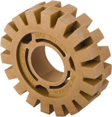 PRO-SOURCE - 4" Diam Angle & Disc Grinder Eraser Wheel - For Use with Utility Surface Blasters - Eagle Tool & Supply