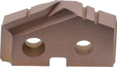 Allied Machine and Engineering - 7/8" Diam x 5/32" Thick, Seat Code 1, 132° Included Angle Spade Drill Insert - AM200 Coated, Cobalt, Grade Super Cobalt, Series GEN2 T-A - Eagle Tool & Supply