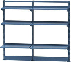 Lista - Steel Workbench & Workstation Riser Combination - 48" High, Use with 60" Long Workbenches - Eagle Tool & Supply