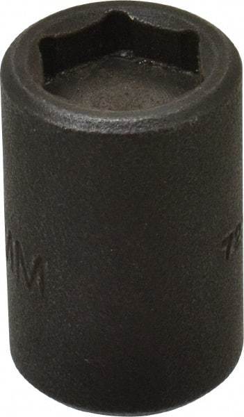 Proto - 3/8" Drive 12mm Standard Magnetic Impact Socket - 6 Points, 1-5/32" OAL - Eagle Tool & Supply