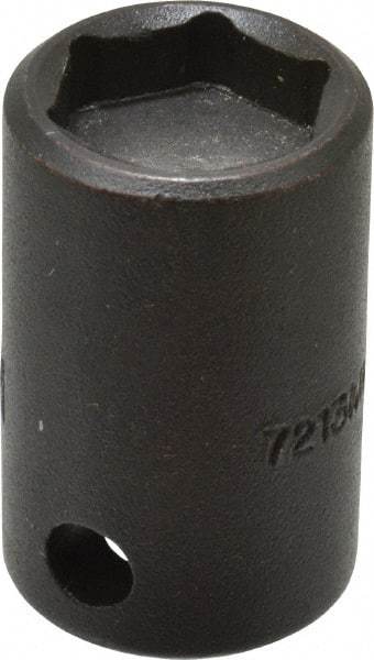 Proto - 3/8" Drive 13mm Standard Magnetic Impact Socket - 6 Points, 1-3/16" OAL - Eagle Tool & Supply