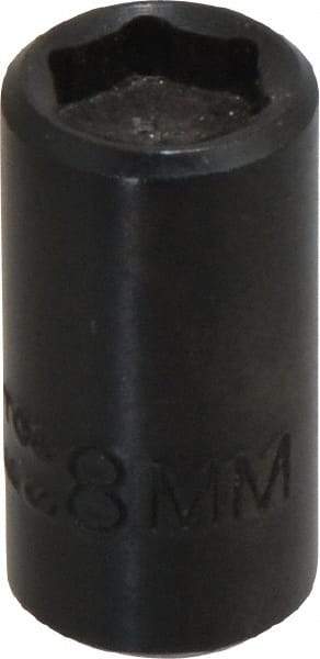 Proto - 1/4" Drive, Power Socket - 6 Points, 15/16" OAL - Eagle Tool & Supply