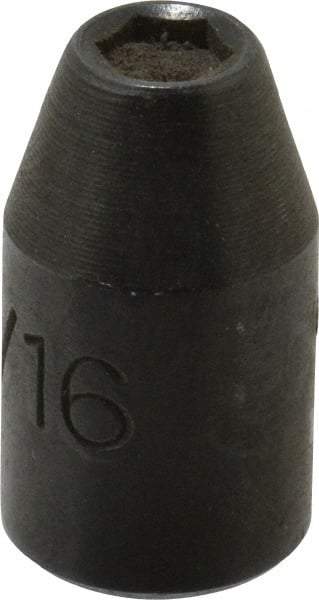 Proto - 1/4" Drive, 3/16" Socket, Power Socket - 6 Points, 7/8" OAL - Eagle Tool & Supply