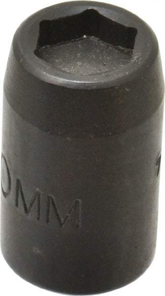 Proto - 3/8" Drive, Power Socket - 6 Points, 1-5/32" OAL - Eagle Tool & Supply