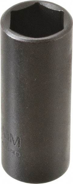 Proto - 3/8" Drive 15mm Deep Thin Wall Impact Socket - 6 Points, 2" OAL - Eagle Tool & Supply