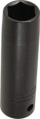 Proto - 1/2" Drive 5/8" Deep Thin Wall Impact Socket - 6 Points, 3-1/4" OAL - Eagle Tool & Supply