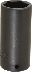 Proto - 1/2" Drive 1-3/16" Deep Thin Wall Impact Socket - 6 Points, 3-1/2" OAL - Eagle Tool & Supply