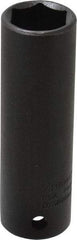 Proto - 1/2" Drive 18mm Deep Thin Wall Impact Socket - 6 Points, 3-1/4" OAL - Eagle Tool & Supply