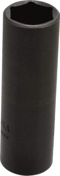 Proto - 1/2" Drive 19mm Deep Thin Wall Impact Socket - 6 Points, 3-1/4" OAL - Eagle Tool & Supply