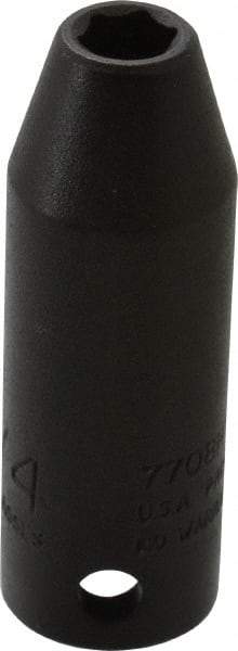 Proto - 3/8" Drive 1/4" Deep Thin Wall Impact Socket - 6 Points, 2" OAL - Eagle Tool & Supply