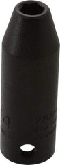 Proto - 3/8" Drive 1/4" Deep Thin Wall Impact Socket - 6 Points, 2" OAL - Eagle Tool & Supply