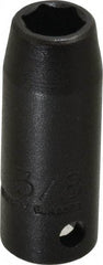 Proto - 3/8" Drive 3/8" Deep Thin Wall Impact Socket - 6 Points, 1-3/4" OAL - Eagle Tool & Supply