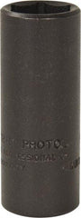 Proto - 3/8" Drive 9/16" Deep Thin Wall Impact Socket - 6 Points, 2" OAL - Eagle Tool & Supply