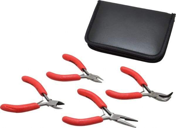 Proto - 4 Piece Mini Plier Set - Comes in Kit Bag - Eagle Tool & Supply