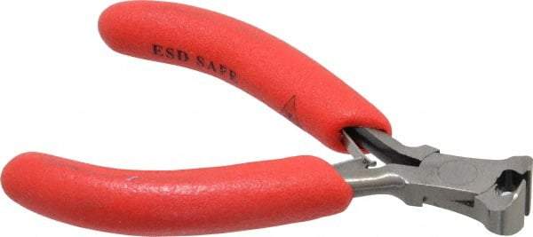 Proto - 4" OAL, 18 AWG Capacity, End Cutting Pliers - 7/16" Jaw Length x 3/4" Jaw Width, End Cut Head, ESD Cushion Handle - Eagle Tool & Supply