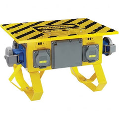 Hubbell Wiring Device-Kellems - GFCI Cords & Power Distribution Centers Mount Type: Floor Number of Outlets: 7 - Eagle Tool & Supply
