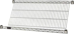 Quantum Storage - 1 Shelf Wire Shelving Unit - 48" Wide x 18" Deep x 1" High, - Eagle Tool & Supply
