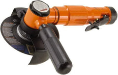 Dotco - 2" Wheel Diam, 13,500 RPM, Pneumatic Cutoff & Cutoff-Grinder Tool - Right Angle Handle, 1/4" Inlet - Eagle Tool & Supply