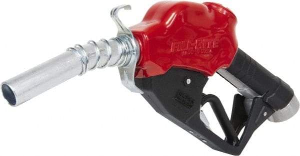 Tuthill - 30 GPM, Gasoline, Kerosene & Diesel Fuel 1" Auto Nozzle with Hook - 1" Inlet, 1" Outlet - Eagle Tool & Supply