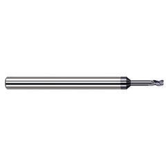 Harvey Tool - 3/16" Diam 4 Flute Solid Carbide 1/64" Corner Radius - Exact Industrial Supply