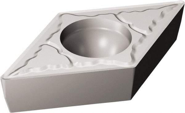 Sandvik Coromant - DCMT21.51 PM Grade 5015 Cermet Turning Insert - Uncoated, 55° Diamond, 1/4" Inscr Circle, 3/32" Thick, 1/64" Corner Radius - Eagle Tool & Supply