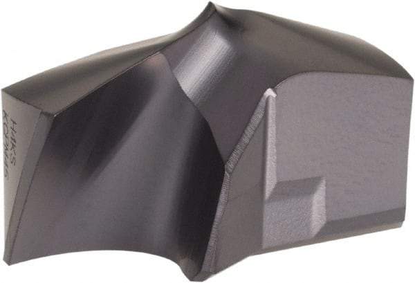Kennametal - Series KSEM Plus, 26mm Diam Grade KCPM45 140° Replaceable Drill Tip - Carbide, TiAlN Finish, 5 Seat Size - Eagle Tool & Supply