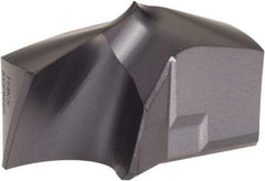 Kennametal - Series KSEM Plus, 26mm Diam Grade KCPM45 140° Replaceable Drill Tip - Carbide, TiAlN Finish, 5 Seat Size - Eagle Tool & Supply