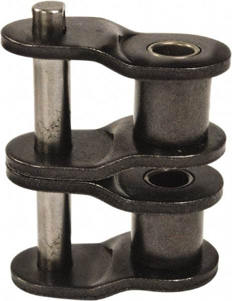 U.S. Tsubaki - 1-1/2" Pitch, ANSI 120-2, Roller Chain Offset Link - For Use with Double Strand Chain - Eagle Tool & Supply