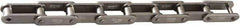 U.S. Tsubaki - 1/2" Pitch, ANSI C2040, Double Pitch Roller Chain - Chain No. 40SS, 99 Lb. Capacity, 10 Ft. Long, 5/16" Roller Diam, 5/16" Roller Width - Eagle Tool & Supply