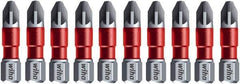 Wiha - PZ.3 Posidriv Screwdriver Bit - 1/4" Drive, 1-9/64" OAL - Eagle Tool & Supply