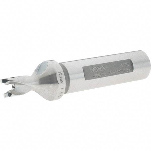 Iscar - 0.295" to 0.311" Diam, 1.5xD, 0.44" Max Depth, 1/2" Shank Diam, 2.76" OAL, Replaceable-Tip Drill - FCP, HCP-IQ, ICK, ICK-2M, ICM, ICP, iCP-2M Insert, 92489913 Toolholder, Series SumoCham - Eagle Tool & Supply