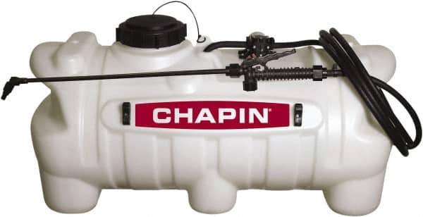 Chapin - 25 Gal Chemical Safe Garden Hand Sprayer - Use with Cleaners/Degreasers, Polyethylene Tank, Wide Mouth, Reinforced Hose - Eagle Tool & Supply