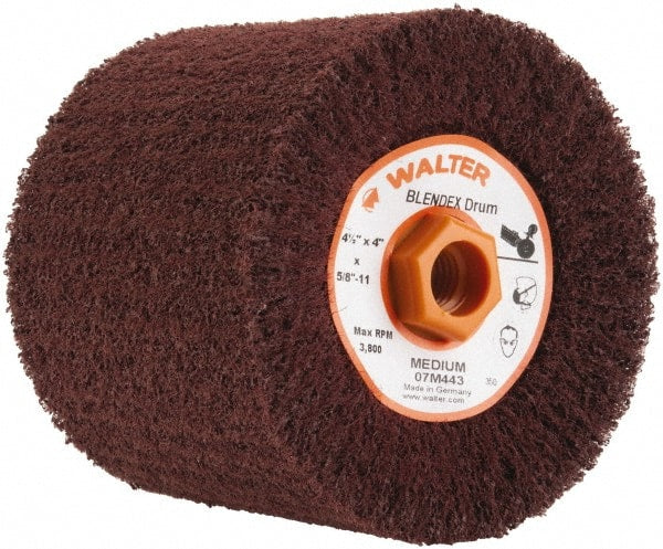 WALTER Surface Technologies - 4-1/2 x 4" Unmounted Flap Wheel - Eagle Tool & Supply