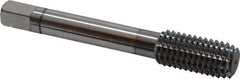 Balax - 1/2-13 UNC 2B H9 Thread Limit Bottoming Thread Forming Tap - Powdered Metal High Speed Steel, TiCN Finish, 3-3/8" OAL, 1" Thread Length, Right Hand Thread, Series BXSTEEL - Eagle Tool & Supply