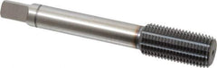 Balax - 1/2-20 UNF 2B H7 Thread Limit Bottoming Thread Forming Tap - Powdered Metal High Speed Steel, TiCN Finish, 3-3/8" OAL, 1" Thread Length, Right Hand Thread, Series BXSTEEL - Eagle Tool & Supply
