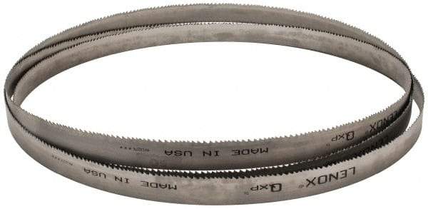 Lenox - 5 to 8 TPI, 13' 3" Long x 1" Wide x 0.035" Thick, Welded Band Saw Blade - Bi-Metal, Toothed Edge, Raker Tooth Set, Flexible Back, Contour Cutting - Eagle Tool & Supply