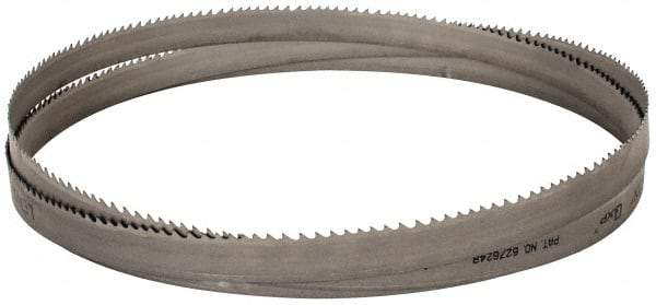 Lenox - 3 to 4 TPI, 12' Long x 1" Wide x 0.035" Thick, Welded Band Saw Blade - Bi-Metal, Toothed Edge, Raker Tooth Set, Flexible Back, Contour Cutting - Eagle Tool & Supply