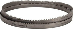 Lenox - 2 to 3 TPI, 15' Long x 1-1/4" Wide x 0.042" Thick, Welded Band Saw Blade - Bi-Metal, Toothed Edge, Raker Tooth Set, Flexible Back, Contour Cutting - Eagle Tool & Supply