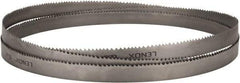 Lenox - 3 to 4 TPI, 15' 4" Long x 1-1/4" Wide x 0.042" Thick, Welded Band Saw Blade - Bi-Metal, Toothed Edge, Raker Tooth Set, Flexible Back, Contour Cutting - Eagle Tool & Supply