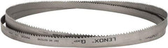 Lenox - 3 to 4 TPI, 14' 10" Long x 1" Wide x 0.035" Thick, Welded Band Saw Blade - Bi-Metal, Toothed Edge, Raker Tooth Set, Flexible Back, Contour Cutting - Eagle Tool & Supply