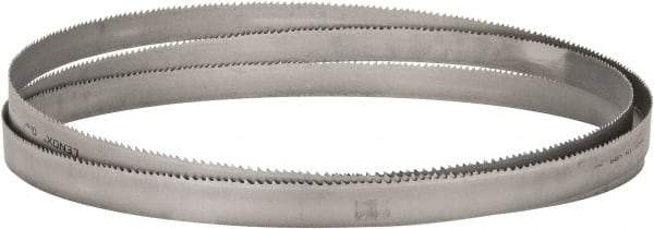 Lenox - 3 to 4 TPI, 19' 2" Long x 1-1/2" Wide x 0.05" Thick, Welded Band Saw Blade - Bi-Metal, Toothed Edge, Raker Tooth Set, Flexible Back, Contour Cutting - Eagle Tool & Supply