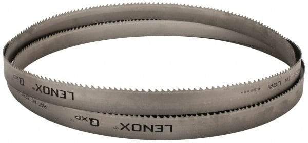 Lenox - 4 to 6 TPI, 10' 10-1/2" Long x 1" Wide x 0.035" Thick, Welded Band Saw Blade - Bi-Metal, Toothed Edge, Raker Tooth Set, Flexible Back, Contour Cutting - Eagle Tool & Supply