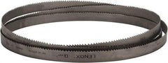 Lenox - 3 to 4 TPI, 15' 6" Long x 1-1/4" Wide x 0.042" Thick, Welded Band Saw Blade - Bi-Metal, Toothed Edge, Raker Tooth Set, Flexible Back, Contour Cutting - Eagle Tool & Supply