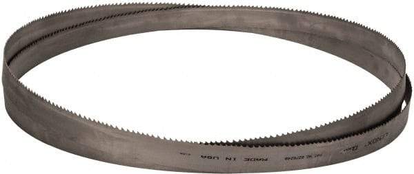 Lenox - 3 to 4 TPI, 18' 10" Long x 1-1/2" Wide x 0.05" Thick, Welded Band Saw Blade - Bi-Metal, Toothed Edge, Raker Tooth Set, Flexible Back, Contour Cutting - Eagle Tool & Supply