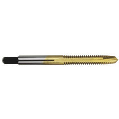‎12-28 Dia. - GH3 - 2 FL - HSS - TiN - Plug Spiral Point Tap Series/List #2070G - Eagle Tool & Supply