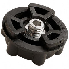 3M - 1/4" Max Diam, Abrasive Disc Retainer Nut - 5/8-11 Male - Eagle Tool & Supply