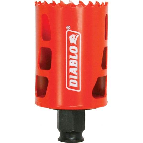 Freud - 1-7/8" Diam, 2-3/8" Cutting Depth, Hole Saw - Bi-Metal Saw, Toothed Edge - Eagle Tool & Supply